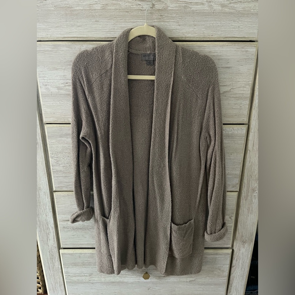 Grey Barefoot Dreams Cardigan